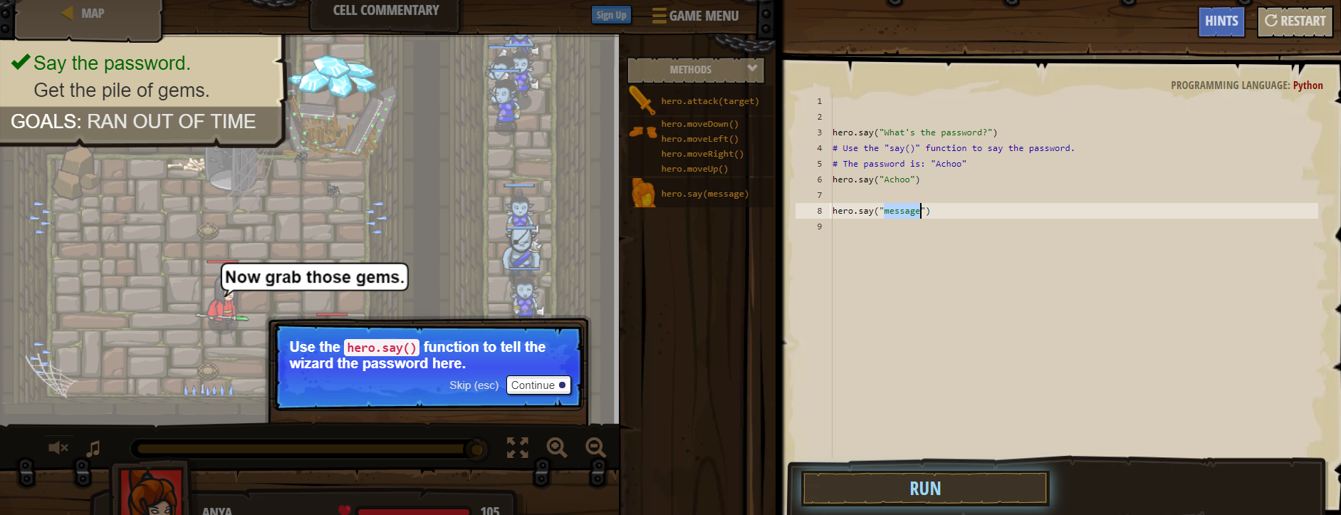 Codecombat Game Development 2 Answers Javascript