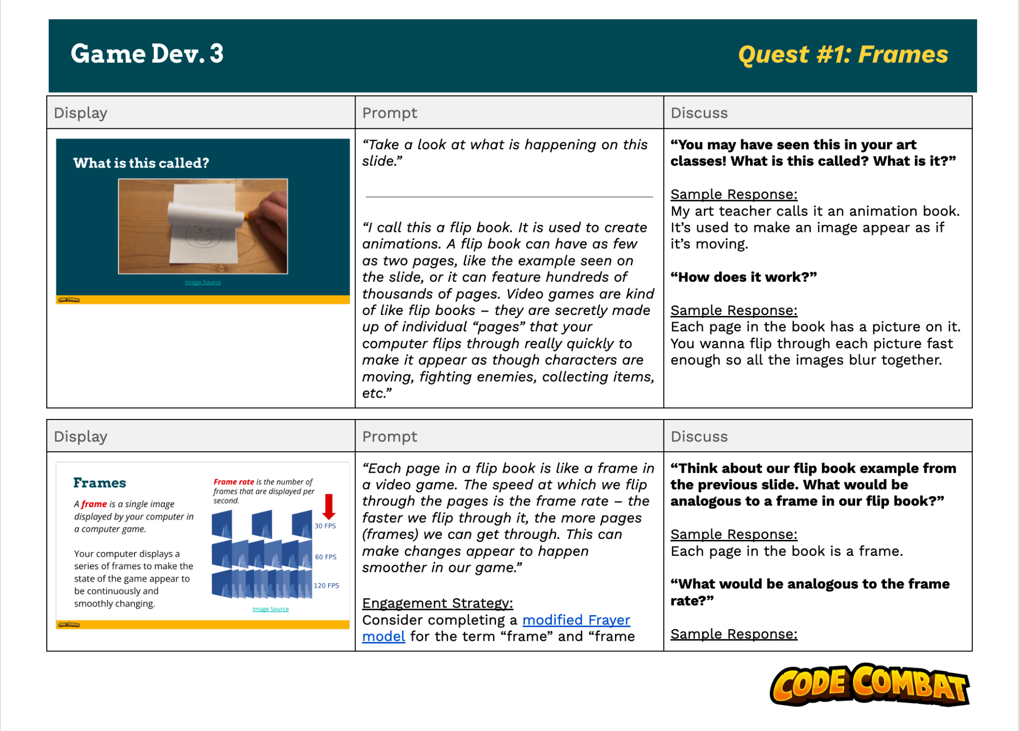 GD3 Lesson Plan